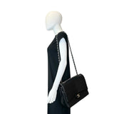 Chevron Quilted Lambskin Maxi Classic Double Flap