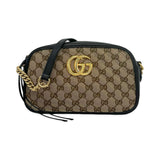 Quilted GG Canvas Small Marmont Camera Bag