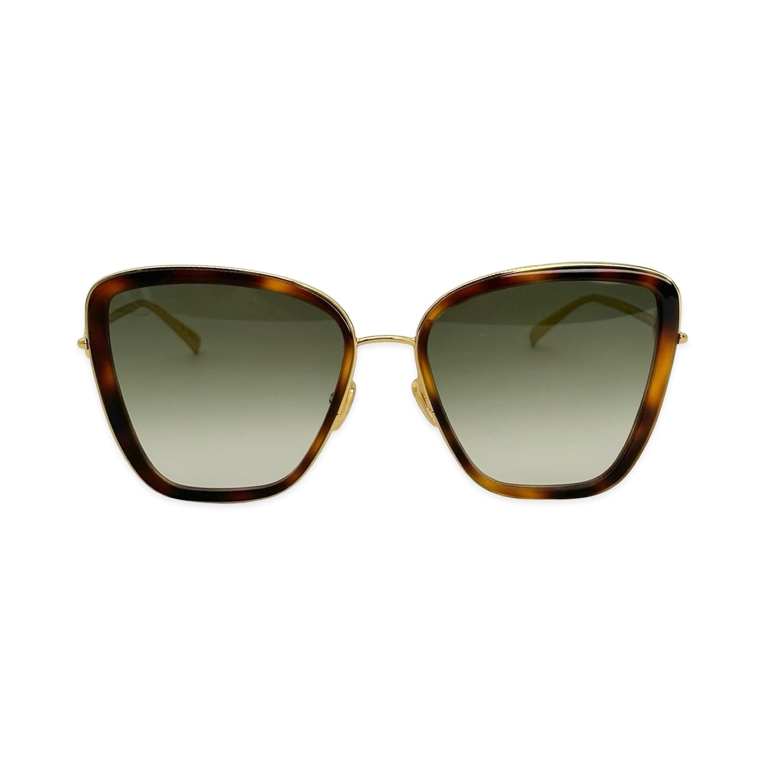 Tortoiseshell LV Link One Cat Eye Sunglasses