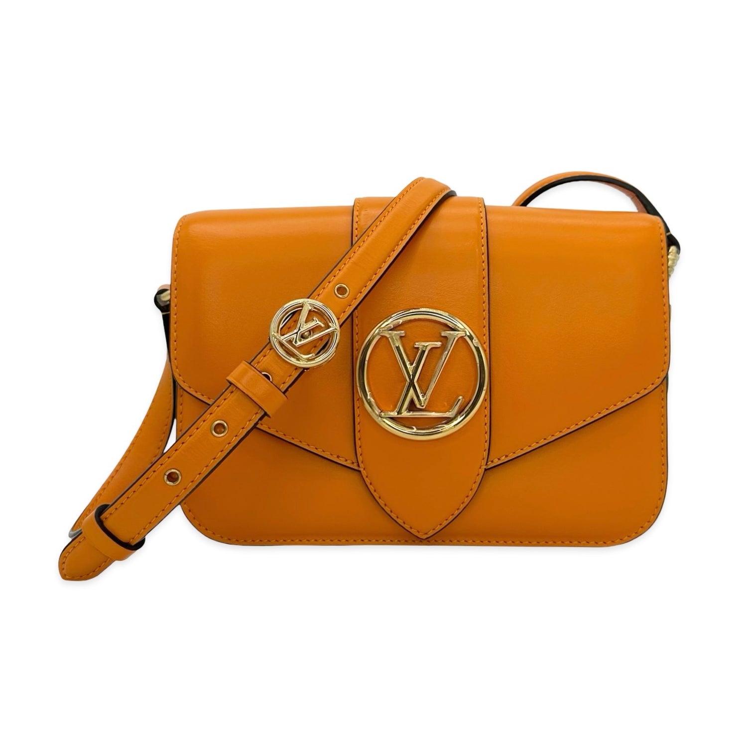 Louis Vuitton Calfskin Pont 9