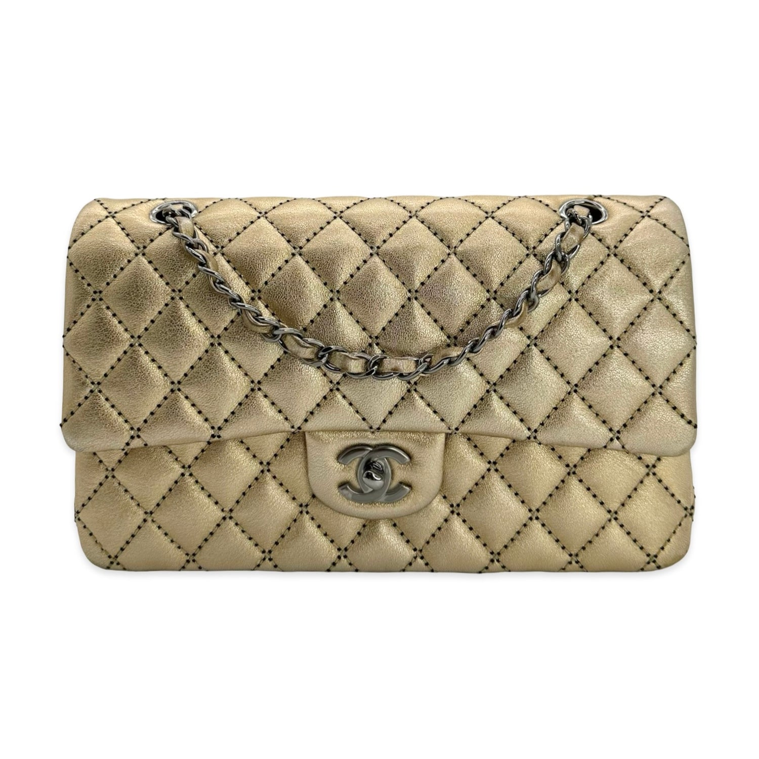 Chanel Quilted Lambskin Medium Classic Double Flap