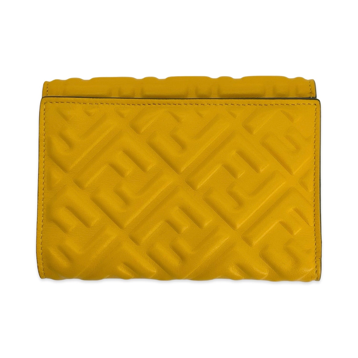 FF Embossed Nappa Leather Wallet