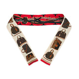 Silk Monogram Tribute To Bandeau