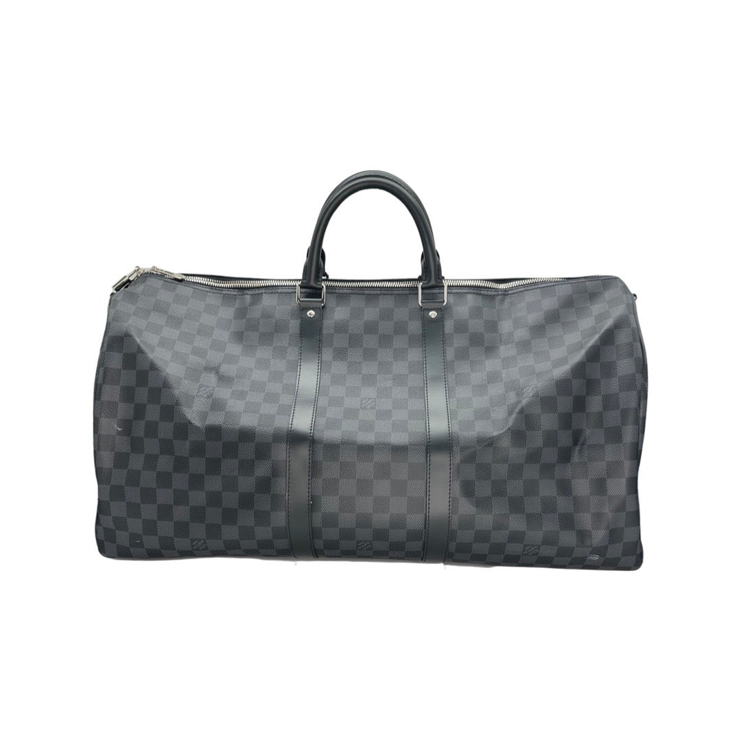 Louis Vuitton Keepall 55 Damier Graphite Travel Bag LV-B1017P-A001