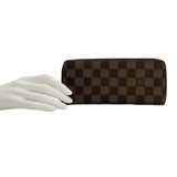 Damier Ebene Clemence Wallet