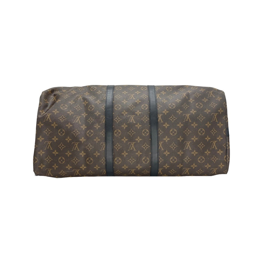 Louis Vuitton Keepall Bandouliere Monogram 55 Brown