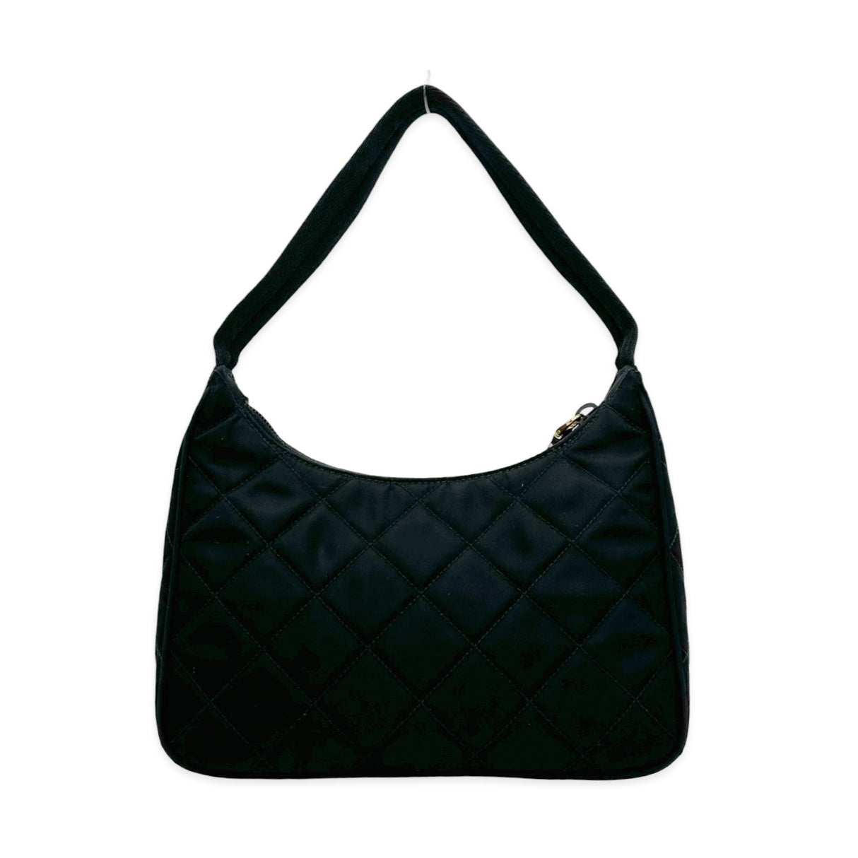 Quilted Padded Re-Nylon Shoulder Bag
