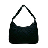 Quilted Padded Re-Nylon Shoulder Bag