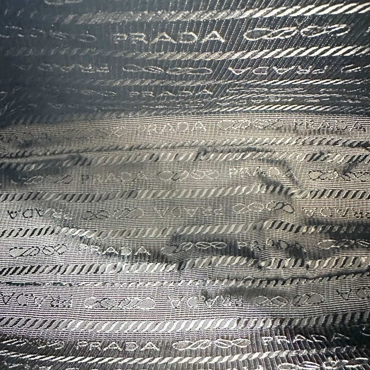 Quilted Padded Re-Nylon Shoulder Bag