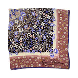 Silk 90 Floral Scarf