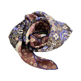Silk 90 Floral Scarf
