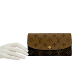 Monogram Reverse Emilie Wallet