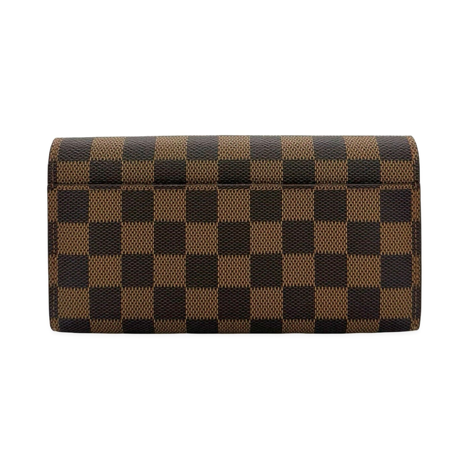 Louis Vuitton Damier Ebene Sarah Wallet