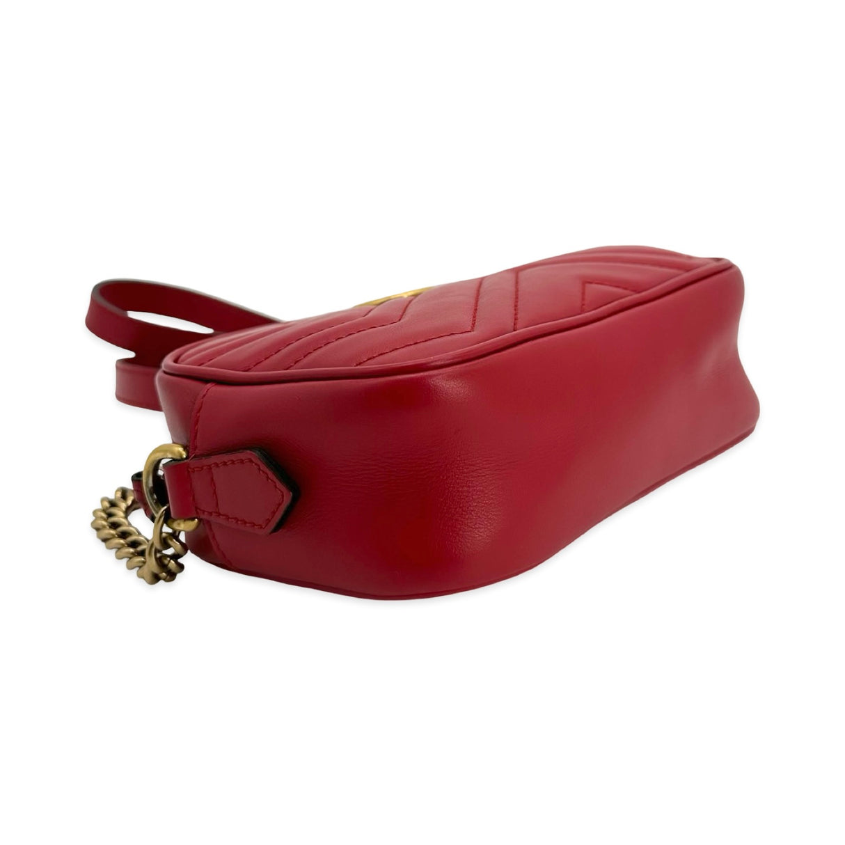 Quilted Leather Mini GG Marmont Camera Bag