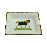 Porcelain Set of 4 Mini Ashtrays