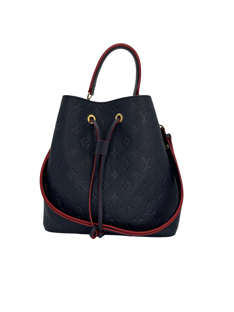 LOUIS VUITTON Empreinte Neonoe MM in Navy