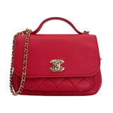 Quilted Caviar Small Business Affinity Flap Bag