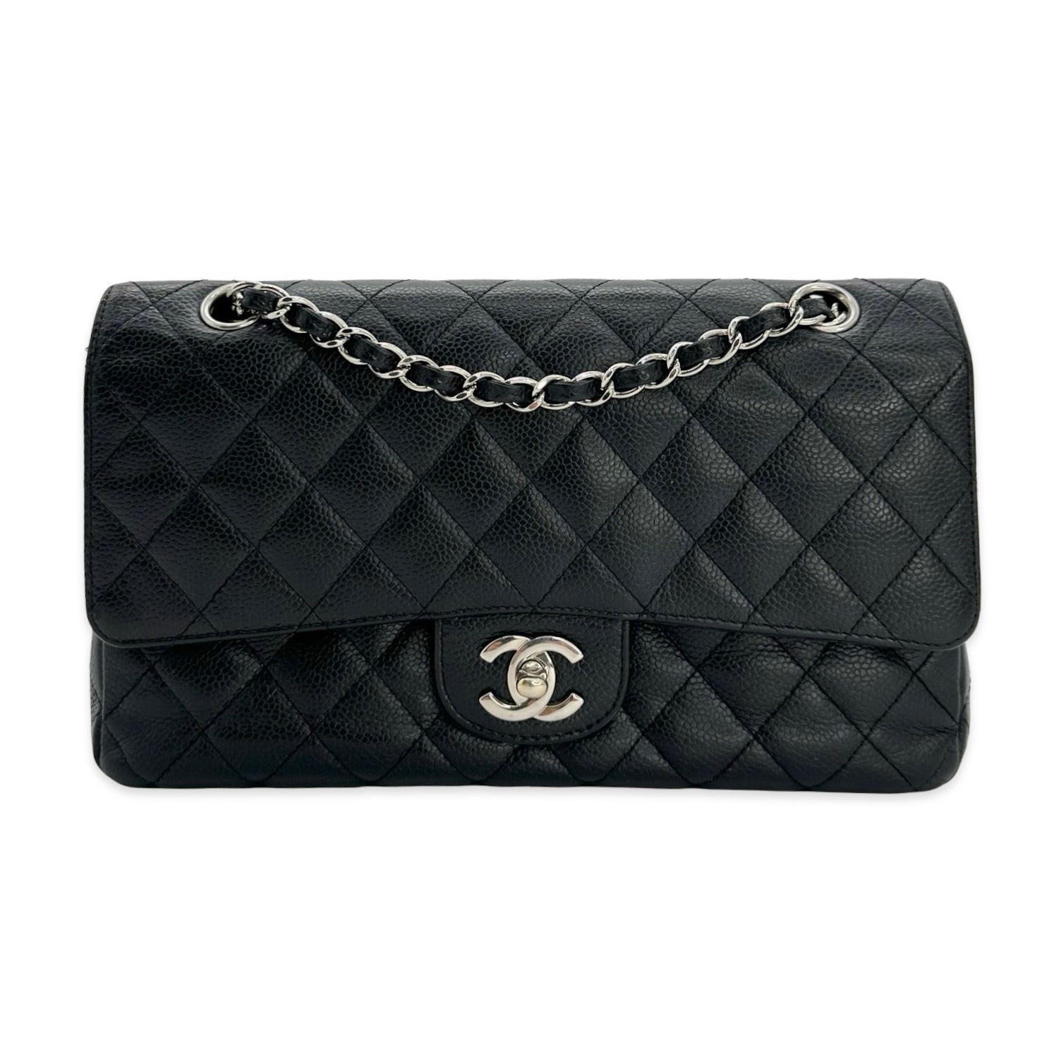 Chanel Quilted Caviar Medium Classic Double Flap