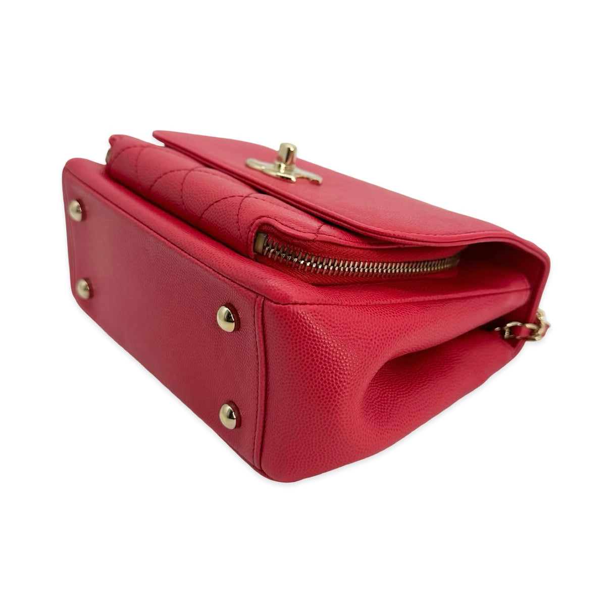 Quilted Caviar Small Business Affinity Flap Bag