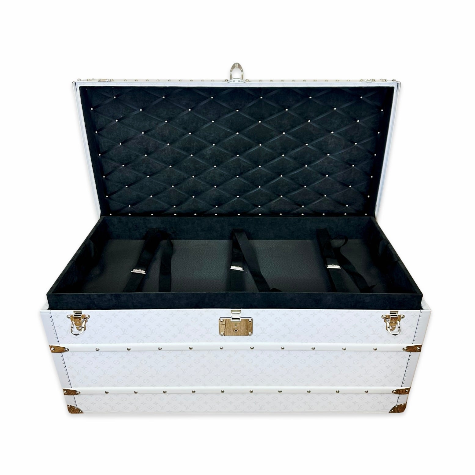 Louis Vuitton Monogram Malle Courrier Lozine 110 Trunk