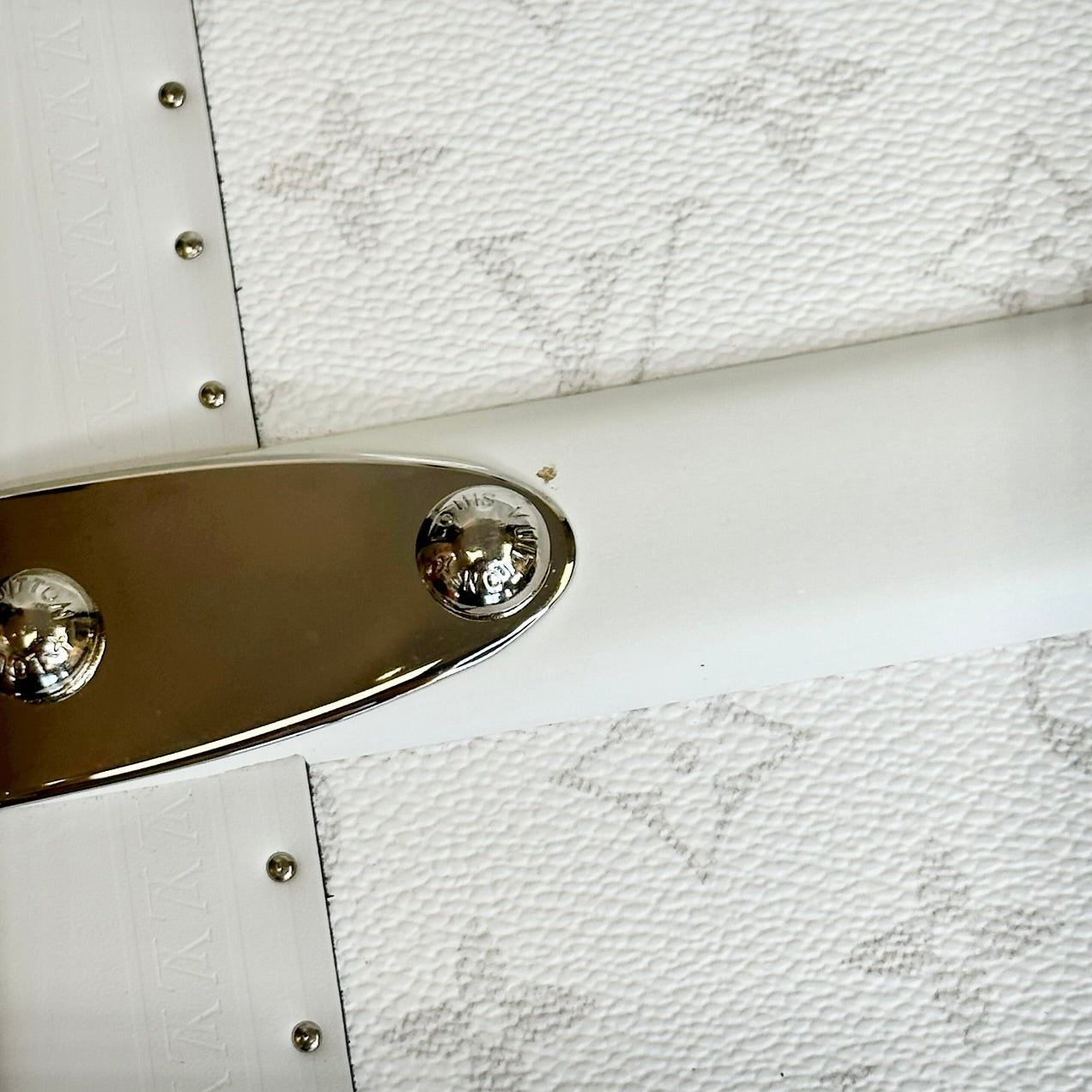 Louis Vuitton Monogram Malle Courrier Lozine 110 Trunk