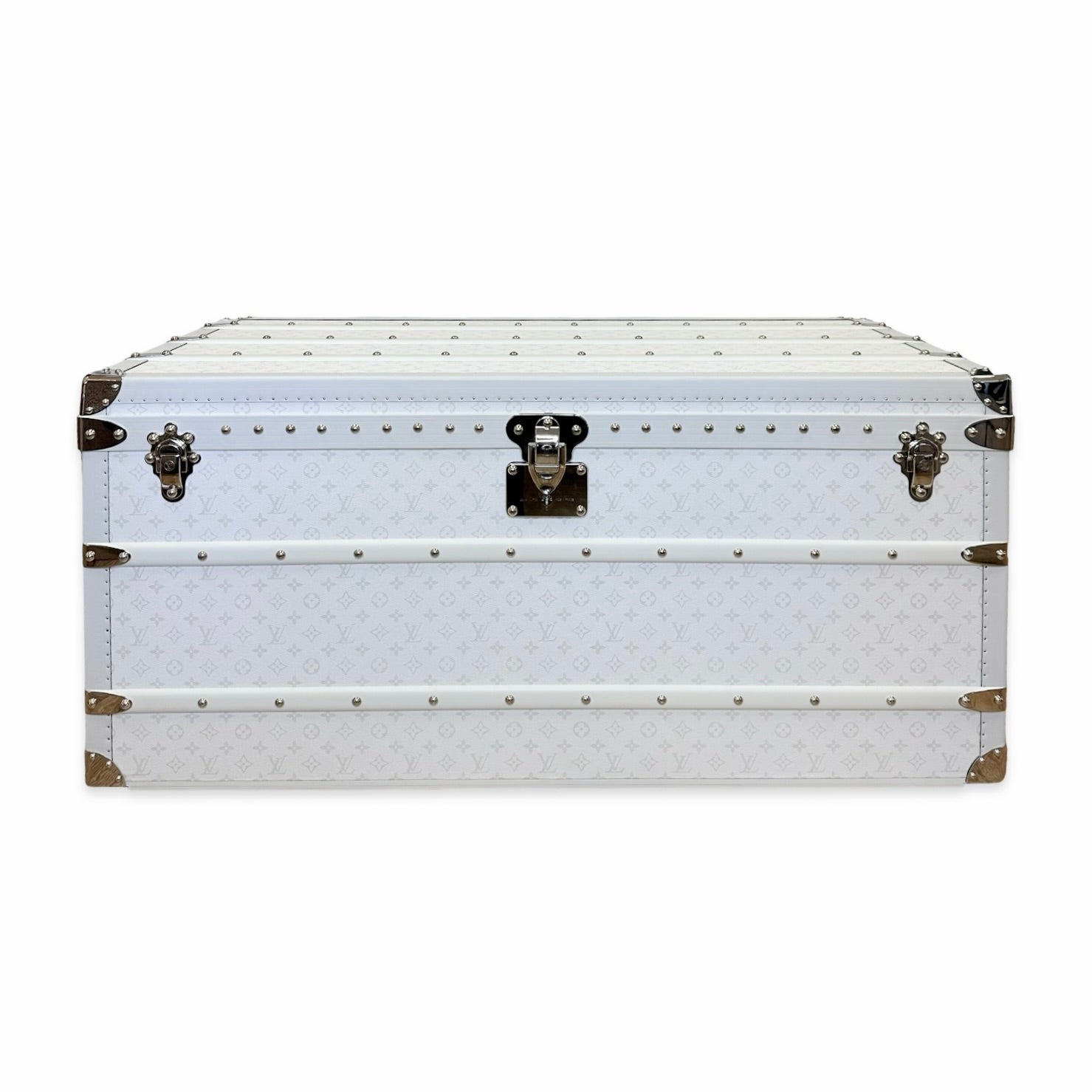 Louis Vuitton Monogram Malle Courrier Lozine 110 Trunk