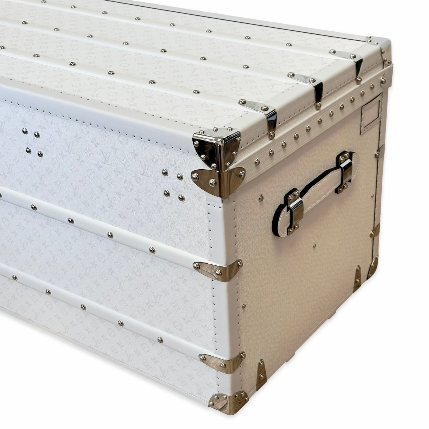Louis Vuitton Monogram Malle Courrier Lozine 110 Trunk