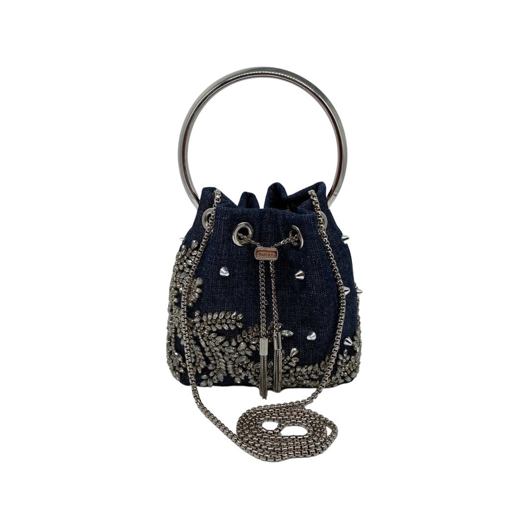 Shop Jimmy Choo Bon Bon Leather Bucket Bag | Saks Fifth Avenue