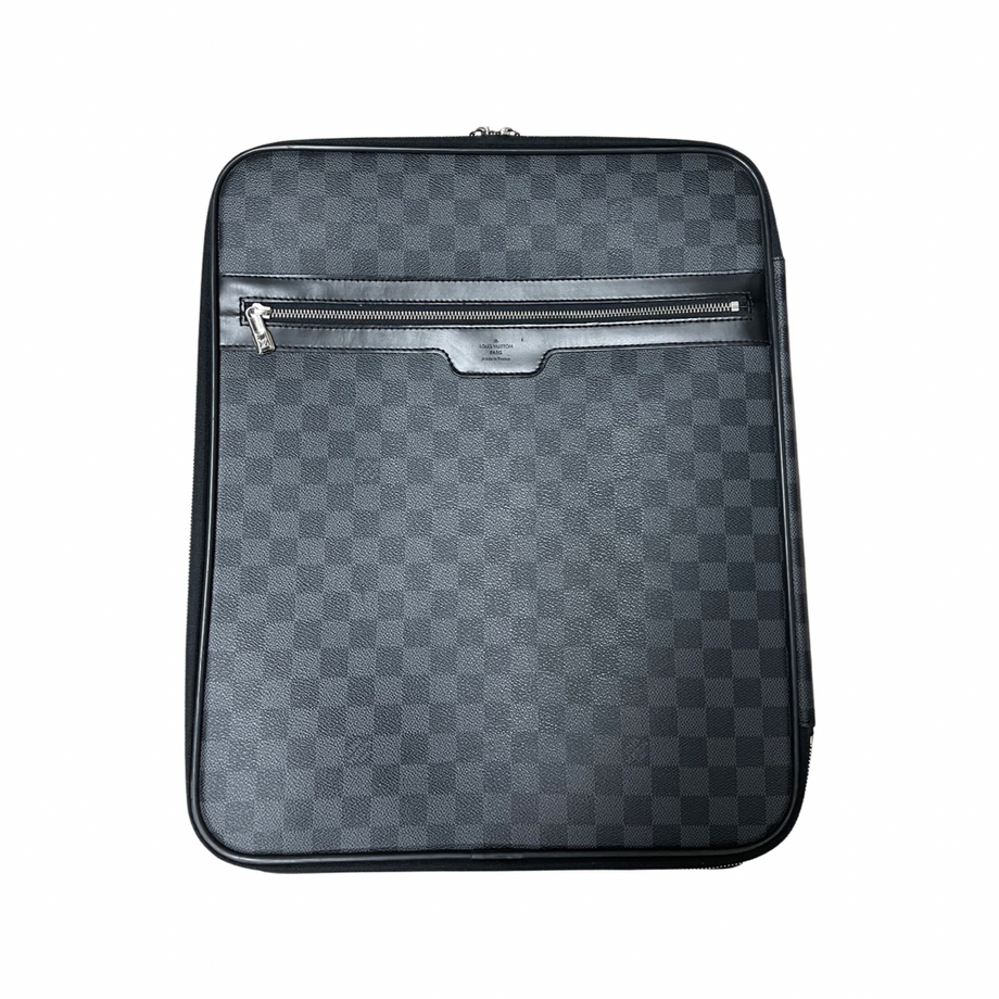 LOUIS VUITTON: Damier Graphite Pegase 45 Rolling Suitcase
