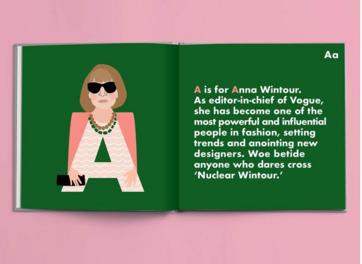 FASHION LEGENDS ALPHABET BOOK: Childrens Book